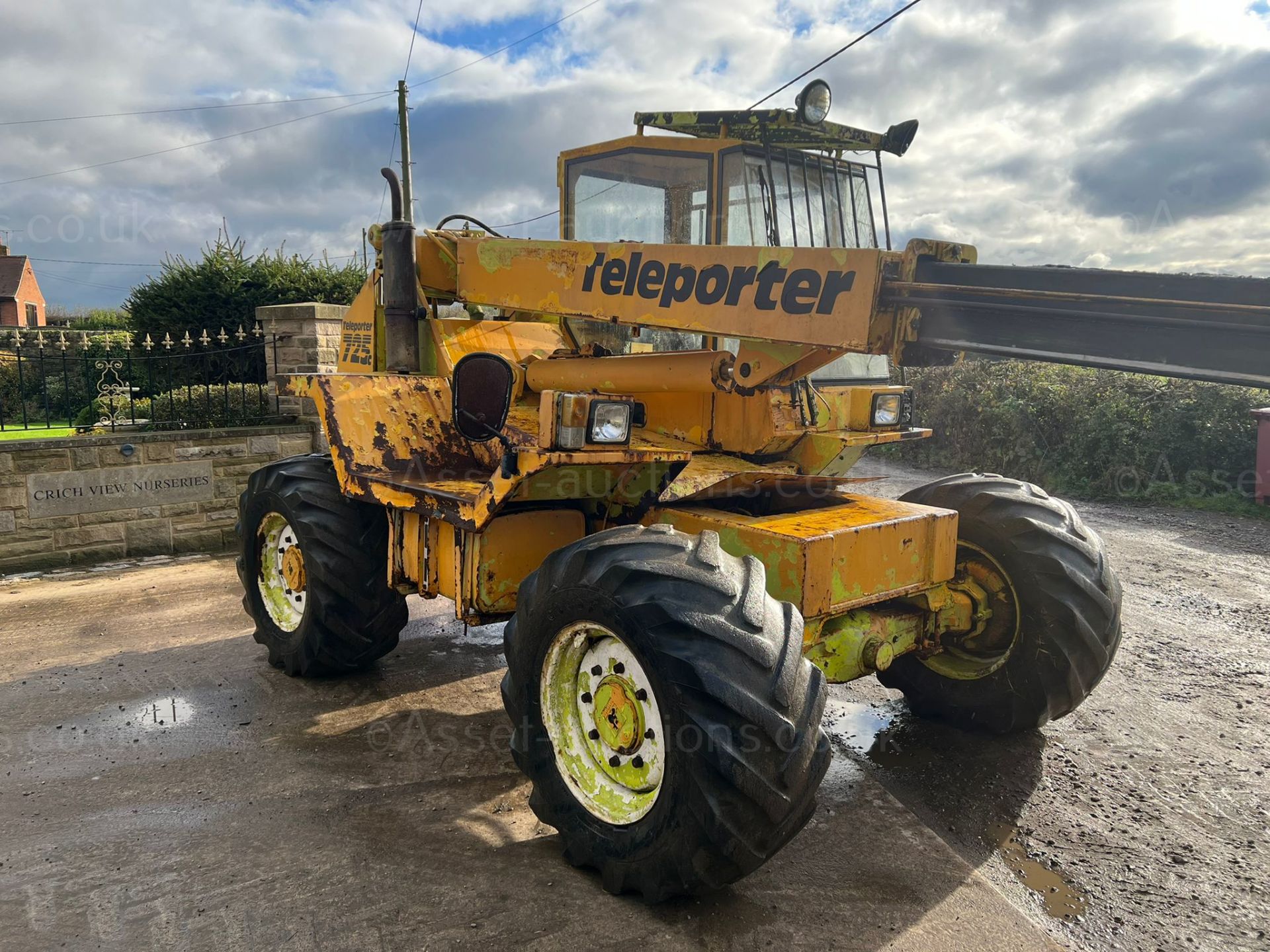 SANDERSON T2-725C 4WD TELESCOPIC HANDLER, RUNS DRIVES AND LIFTS, SHOWING A LOW 2535 HOURS *PLUS VAT* - Image 5 of 21