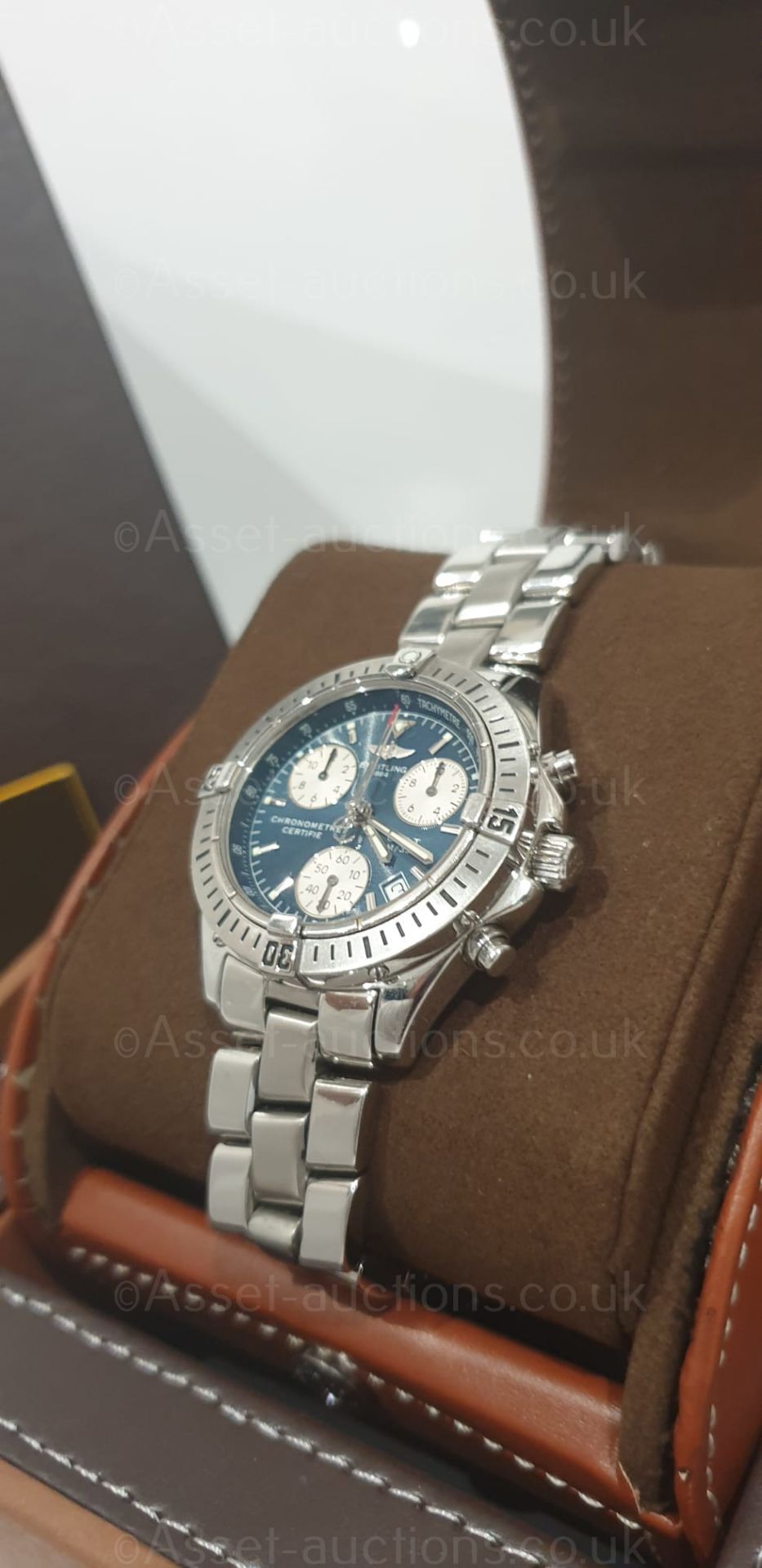 BREITLING CHRONOGRAPH MENS SWISS WATCH *NO VAT* - Image 5 of 9