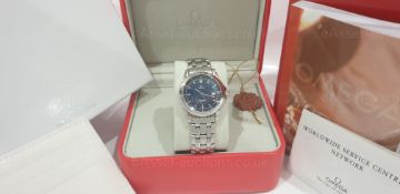 Omega Seamaster Professional 120m Navy Dial Mens Swiss Watch *NO VAT*