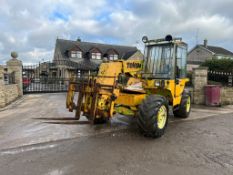 SANDERSON T2-725C 4WD TELESCOPIC HANDLER, RUNS DRIVES AND LIFTS, SHOWING A LOW 2535 HOURS *PLUS VAT*