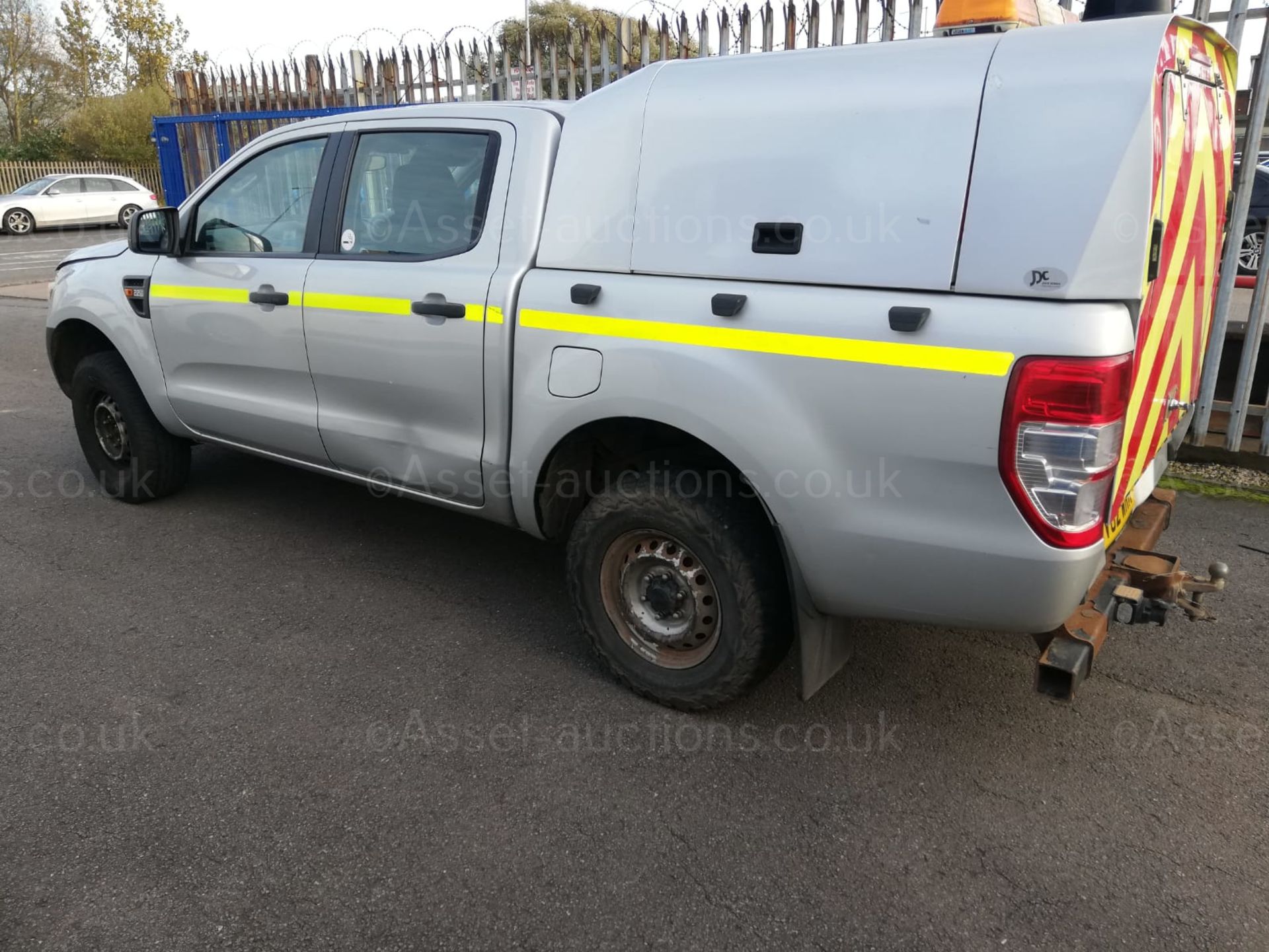 2012/62 FORD RANGER XL 4X4 TDCI SILVER PICK UP, SHOWING 135K MILES, 2.2 DIESLE *PLUS VAT* - Image 5 of 10