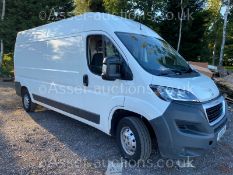 2018 PEUGEOT BOXER 335 PRO L3H2 BLUE HDI WHITE PANEL VAN, 100K MILES, 2.0 DIESEL *NO VAT*