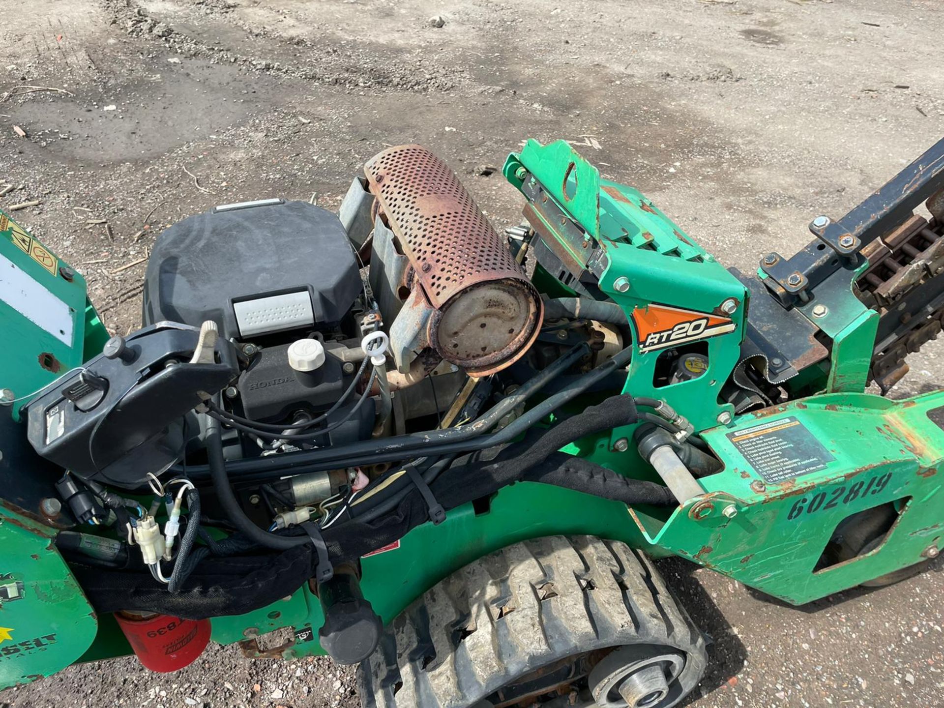 2015 Ditch witch RT20 Trencher, Runs Drives And Works, Honda V Twin Engine, Electric Start *PLUS VAT - Image 4 of 5