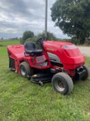 COUNTAX C600H 4 WHEEL DRIVE RIDE ON LAWN MOWER, RUNS DRIVES CUTS AND COLLECTS *NO VAT*