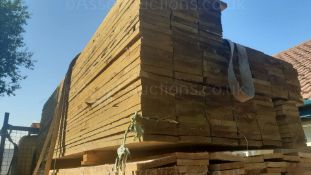 50 TREATED TIMBER BOARDS, 2700 x 150 x 22 mm, ALL NEW AND TREATED *NO VAT*