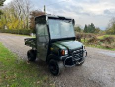 KAWASAKI MULE 3010 4WD BUGGI WITH FRONT WINCH, RUNS AND DRIVES, FULLY CABBED, ELECTRIC START