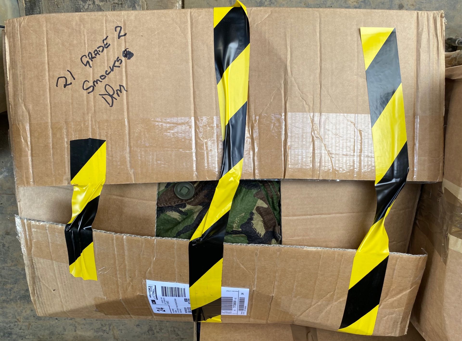 21 x DPM CAMOUFLAGE JACKETS, GRADE 2 VARIOUS SIZES *NO VAT* - Image 2 of 2