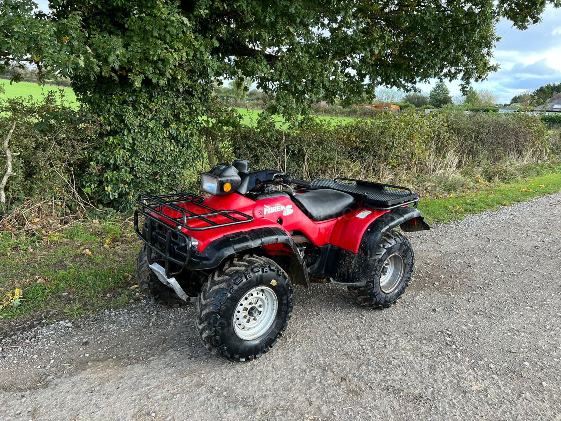 HONDA FOREMAN TRX400 4x4 DARM QUAD BIKE, RUNS AND DRIVES, ELECTRIC OR PULL START *PLUS VAT* - Image 4 of 6