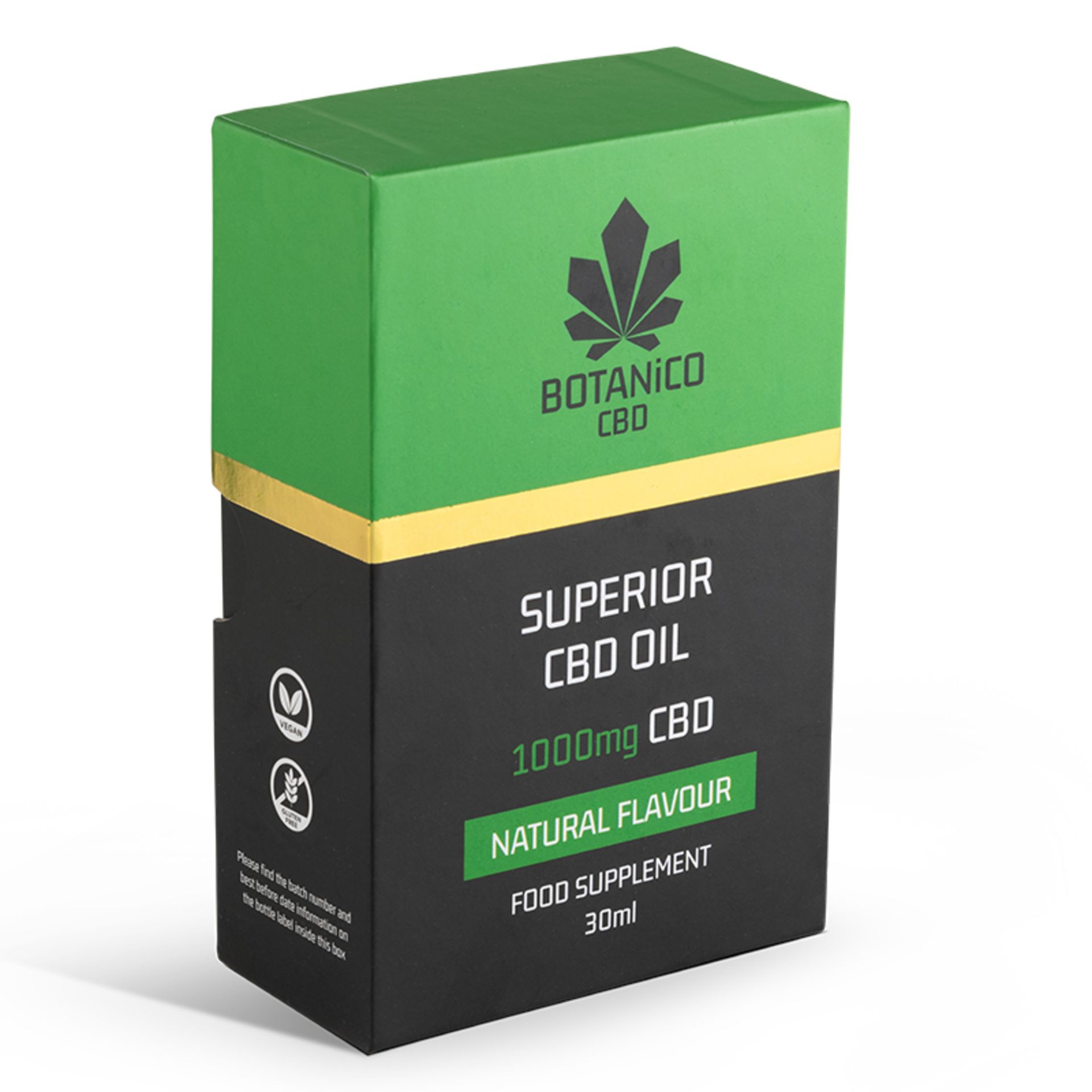 25 BOTTLES OF 30ml NATURAL 1000mg CBD OIL, RRP £1375 *PLUS VAT* - Image 5 of 5