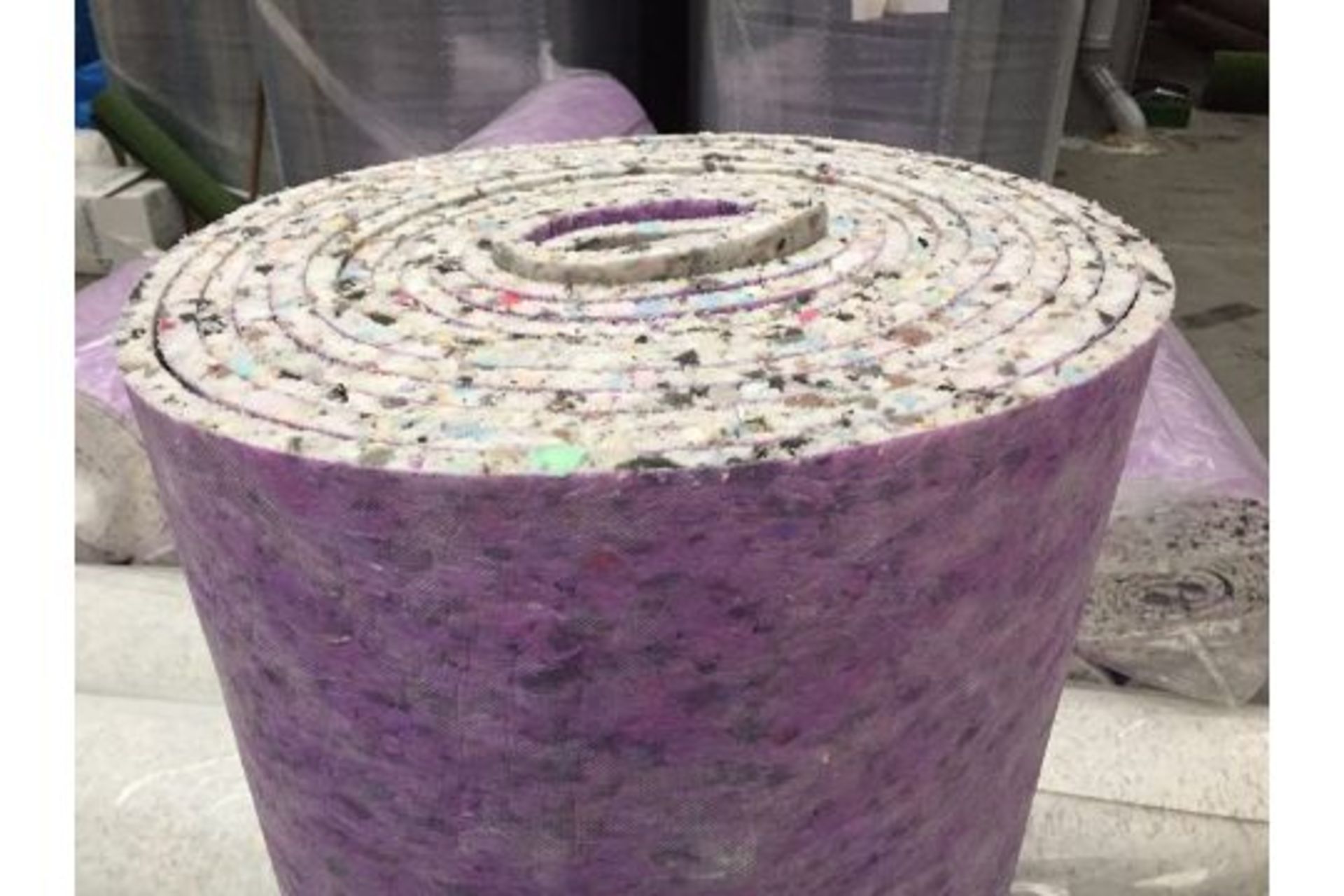 5 ROLLS OF SUPER LUXURY 12mm CARPET UNDERLAY, 15sqm ROLLS *PLUS VAT*