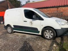 2011 CITROEN BERLINGO 625 LX 16V WHITE PANEL VAN, 1.5 PETROL ENGINE, 149,289 MILES *PLUS VAT*