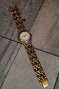 ESQ SWISS WATER RESISTANT QUARTZ MOVEMENT WRIST WATCH, APPROX 25MM FACE *NO VAT*