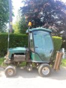HAYTER RIDE ON CYLINDER MOWER WITH CAB, ROAD REGISTERED, RUNS DRIVES AND CUTS, 4WD *PLUS VAT*