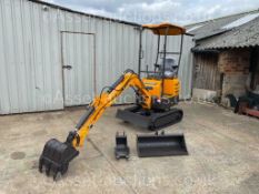 MINI EXCAVATOR RHINOCEROS XN08 SERIES 4+, BRAND NEW, YEAR 2021, LATEST MODEL, CE MARKED, 3 BUCKETS