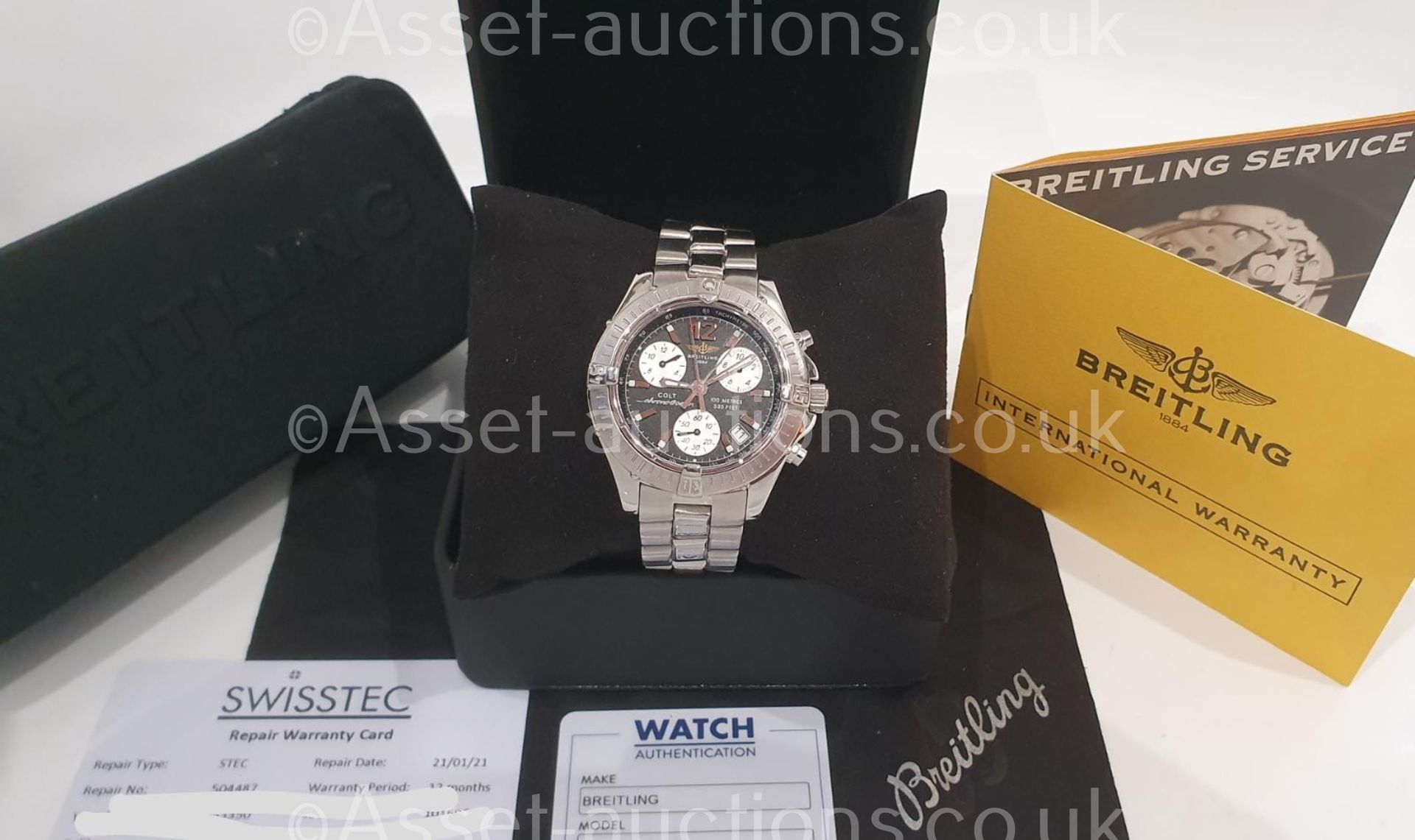 BREITLING CHRONO OCEAN MENS SWISS WATCH *NO VAT*