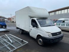 2010 MAXUS LUTON VAN, NO TAIL LIFT, SPARES OR REPAIRS, WILL NEED A NEW ENGINE, 95,135 MILES *NO VAT