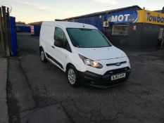 2015/65 FORD TRANSIT CONNECT 200 ECONETIC WHITE PANEL VAN, 132K MILES, 1.5 DIESEL *PLUS VAT*