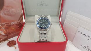 OMEGA SEAMASTER Professional 300m James Bond Navy Wave Dial *NO VAT*