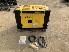 NEW AND UNUSED GENSET 12KvA HP10000N/W-3 DIESEL GENERATOR WELDER, 220 OR 380 VOLTS *PLUS VAT*