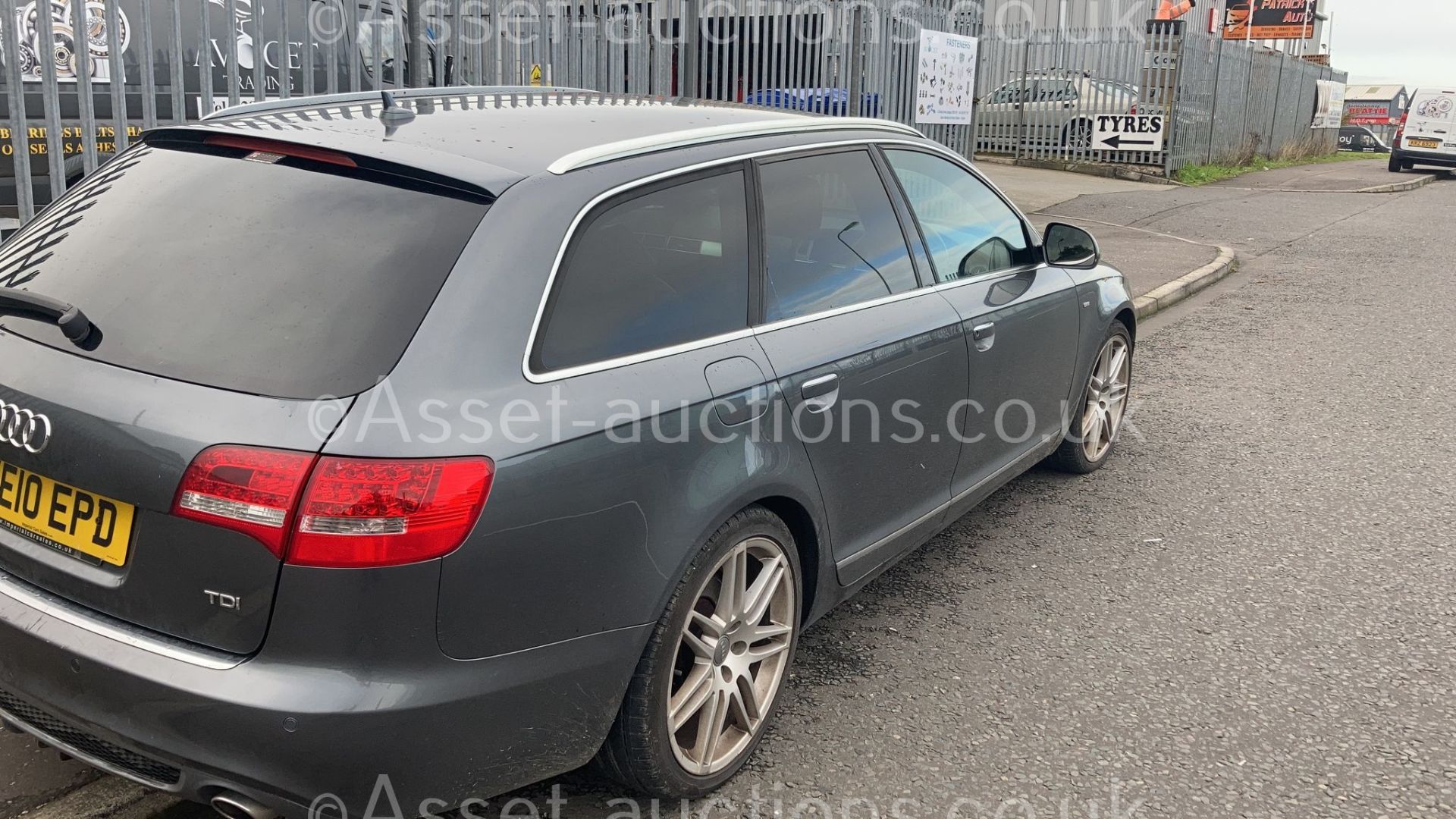 2010 AUDI A6 S LINE SPEC ED TDI CVT GREY ESTATE, 161,500 MILES, 2.7 DIESEL ENGINE *NO VAT* - Image 2 of 8