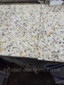 1 PALLET OF BRAND NEW TERRAZZO COMMERCIAL FLOOR TILES (TDE9), COVERS 24 SQUARE YARDS *PLUS VAT*