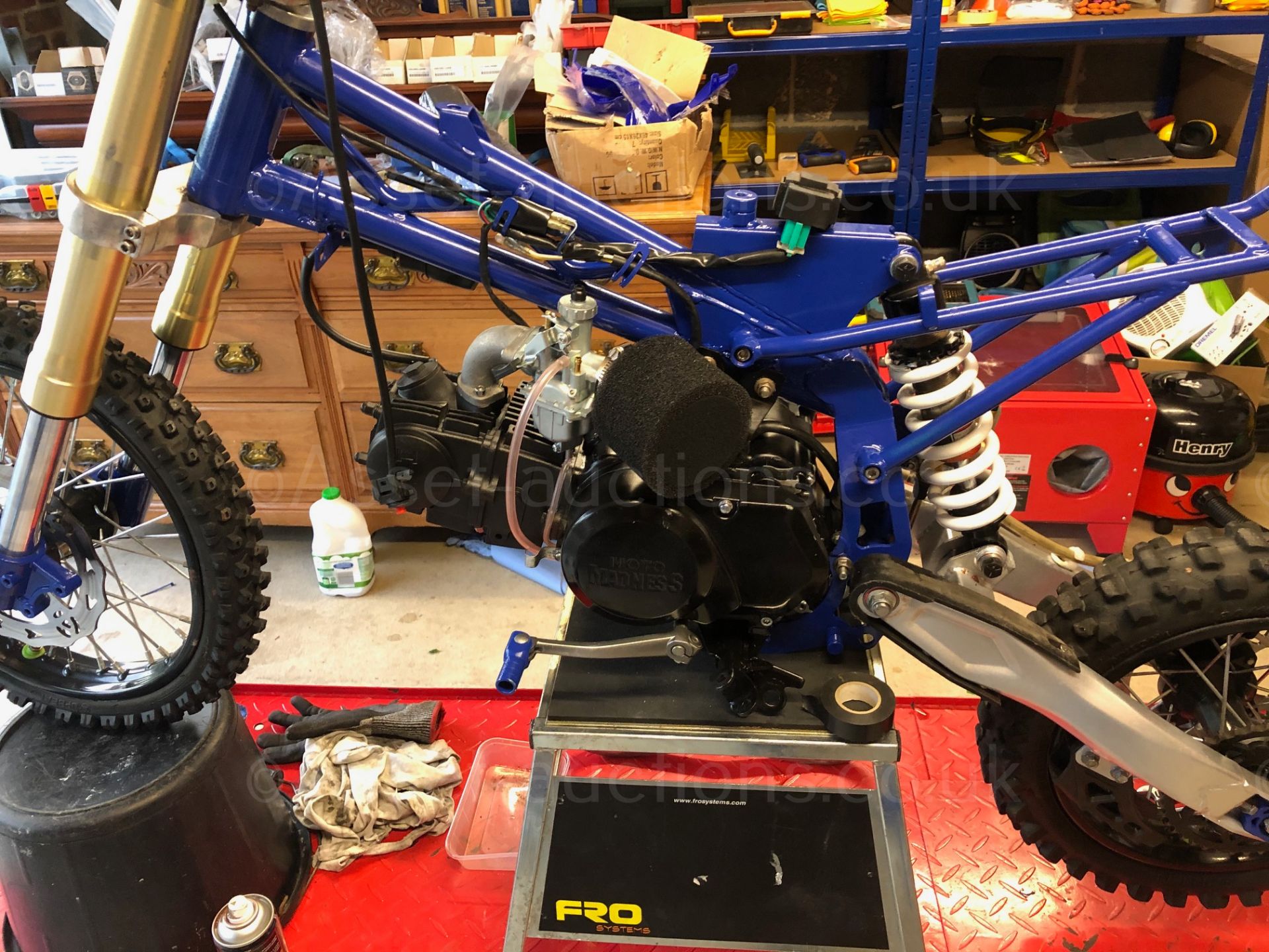 MOTO MADNESS DIRT BIKE 125 PIT BIKE, HAS RECENTLY BEEN REBUILT, ENGINE SERVICED *NO VAT* - Image 11 of 11