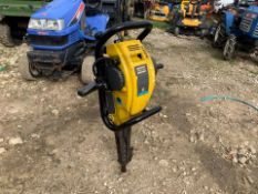 2019 WACKER NEUSON COBRA PROI HAND HELD BREAKER, RUNS AND WORKS WELL, CHISEL INCLUDED *PLUS VAT*