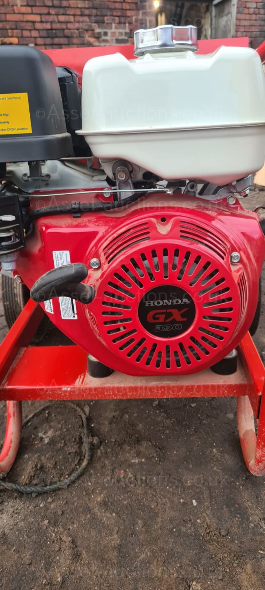 HONDA GX390 PETROL WELDER, 7KvA 200 AMP, 110v OR 240v, IN WORKING ORDER, YEAR 2018 *PLUS VAT* - Image 4 of 8