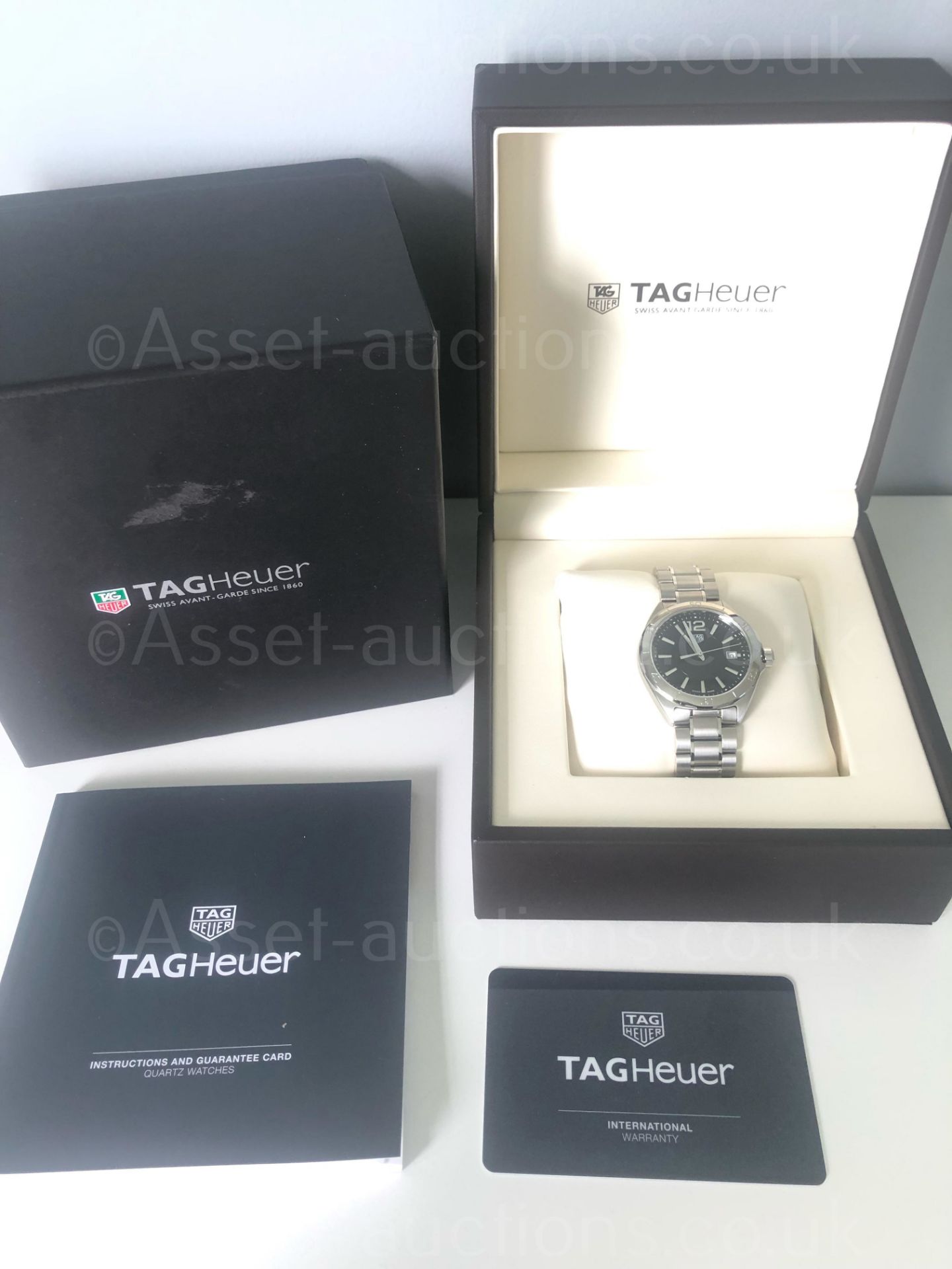 TAG HEUER FORMULA 1 32MM BLUE/SILVER INDEX DIAL LADIES BRACELET WATCH *NO VAT* - Image 10 of 10