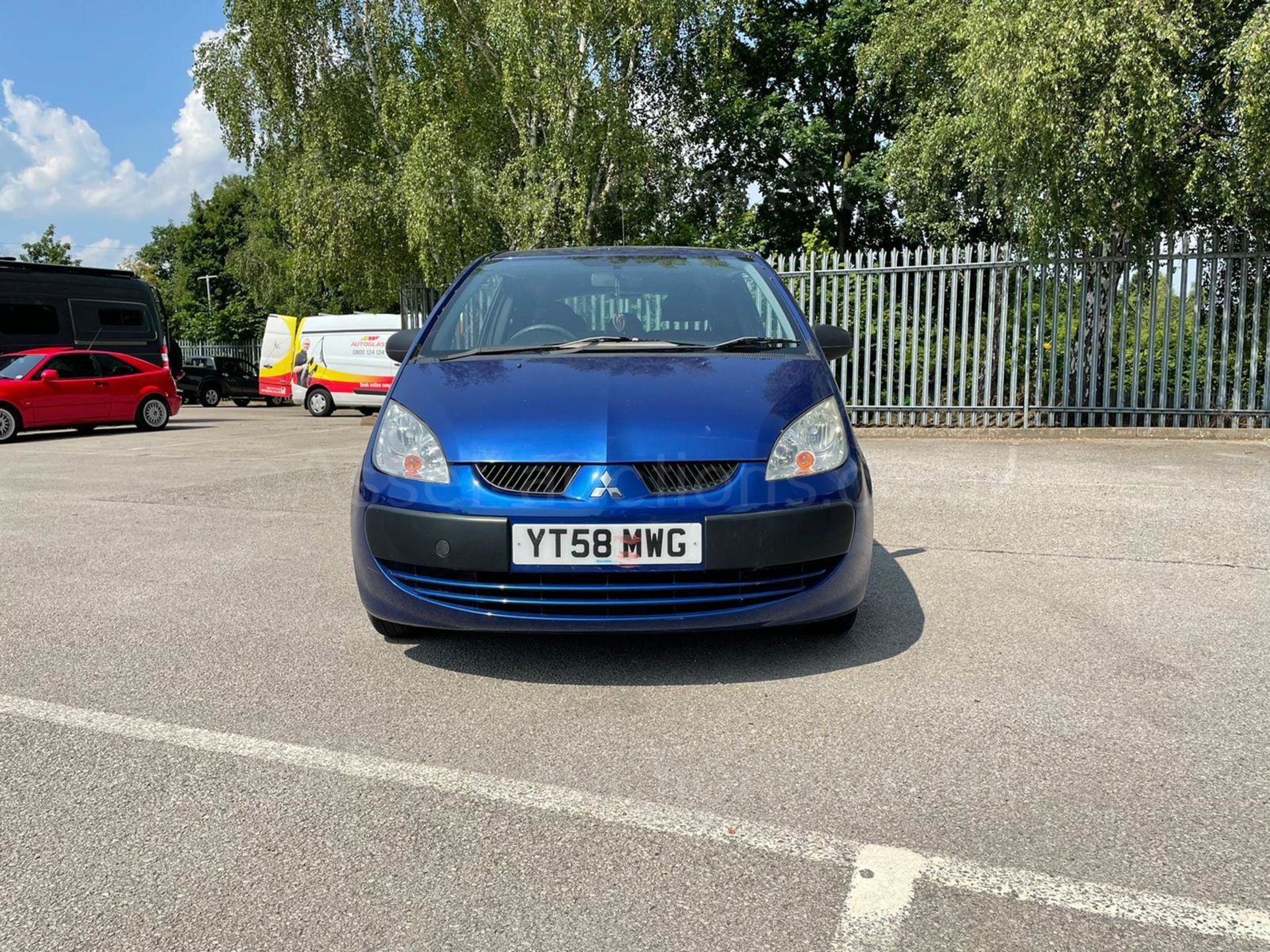 2008 MITSUBISHI COLT ATTIVO BLUE 3 DOOR HATCHBACK, 1.1 PETROL, 77,036 MILES *NO VAT* - Image 2 of 10