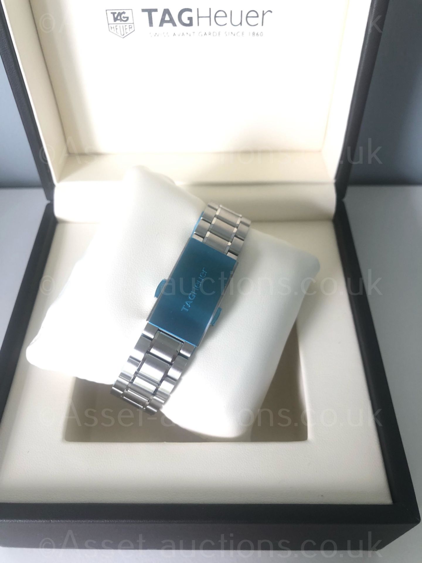 TAG HEUER FORMULA 1 32MM BLUE/SILVER INDEX DIAL LADIES BRACELET WATCH *NO VAT* - Image 7 of 10