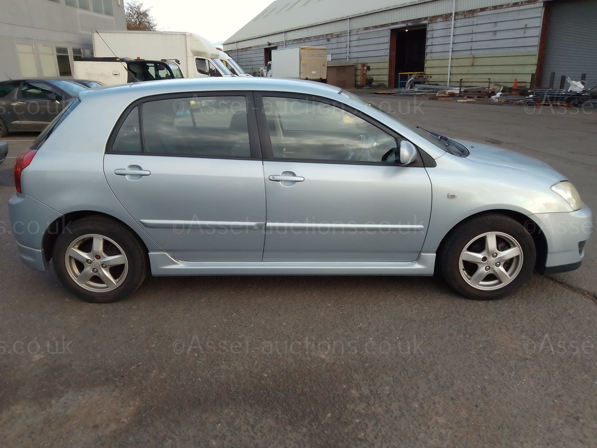 2005/54 TOYOTA COROLLA T3 VVTI BLUE HATCHBACK, 1.4 PETROL, SHOWING 88,551 MILES *NO VAT* - Image 8 of 12