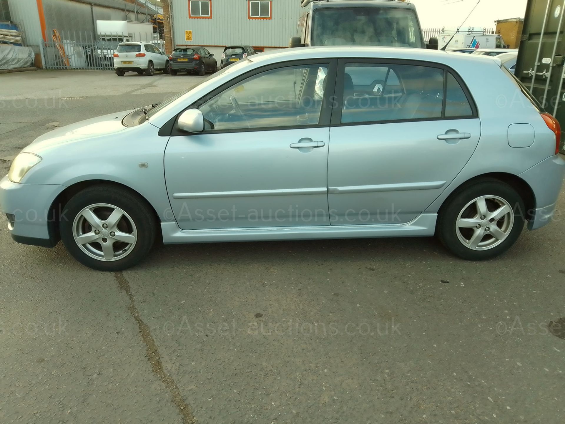 2005/54 TOYOTA COROLLA T3 VVTI BLUE HATCHBACK, 1.4 PETROL, SHOWING 88,551 MILES *NO VAT* - Image 4 of 12