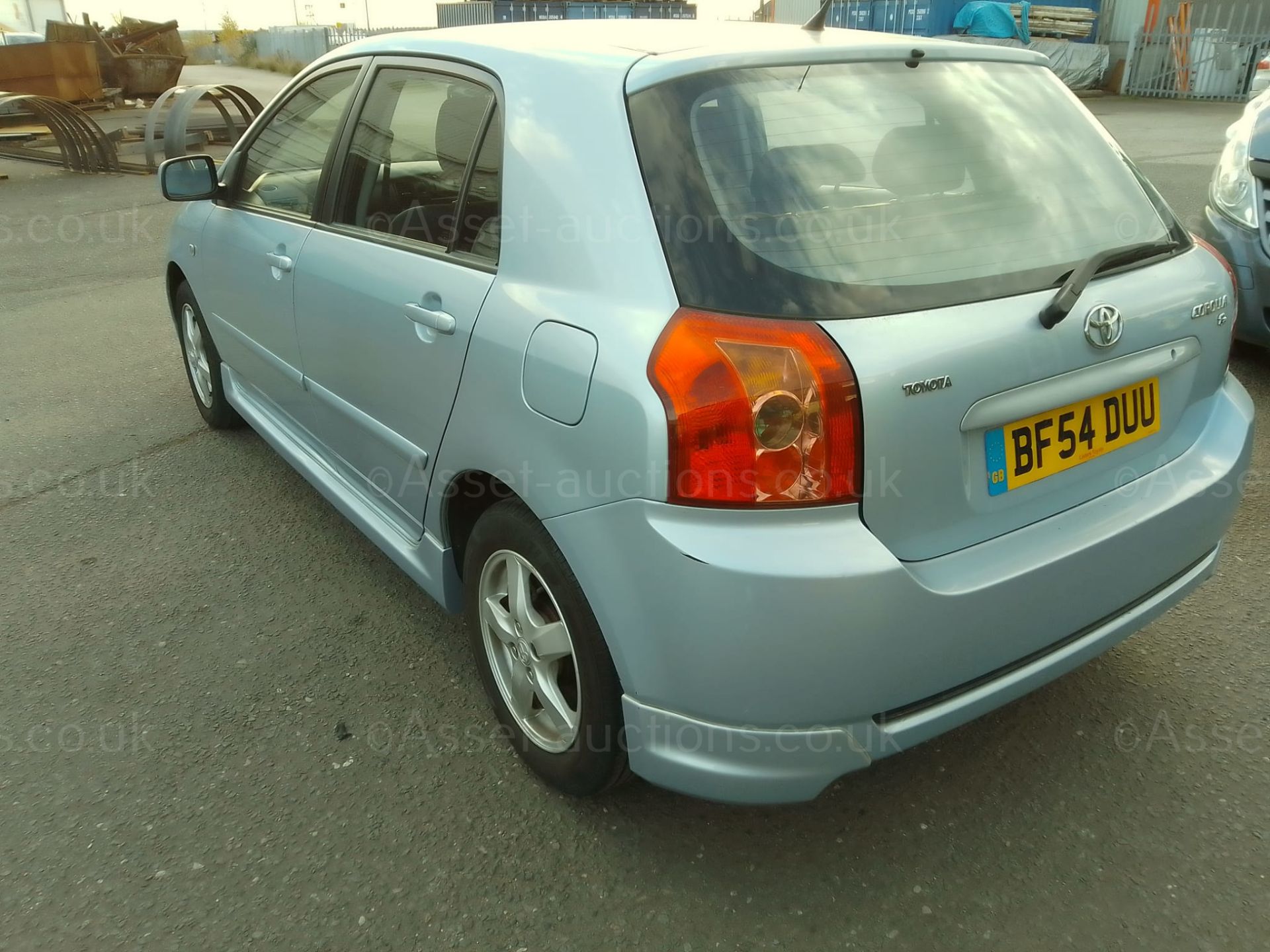 2005/54 TOYOTA COROLLA T3 VVTI BLUE HATCHBACK, 1.4 PETROL, SHOWING 88,551 MILES *NO VAT* - Image 5 of 12