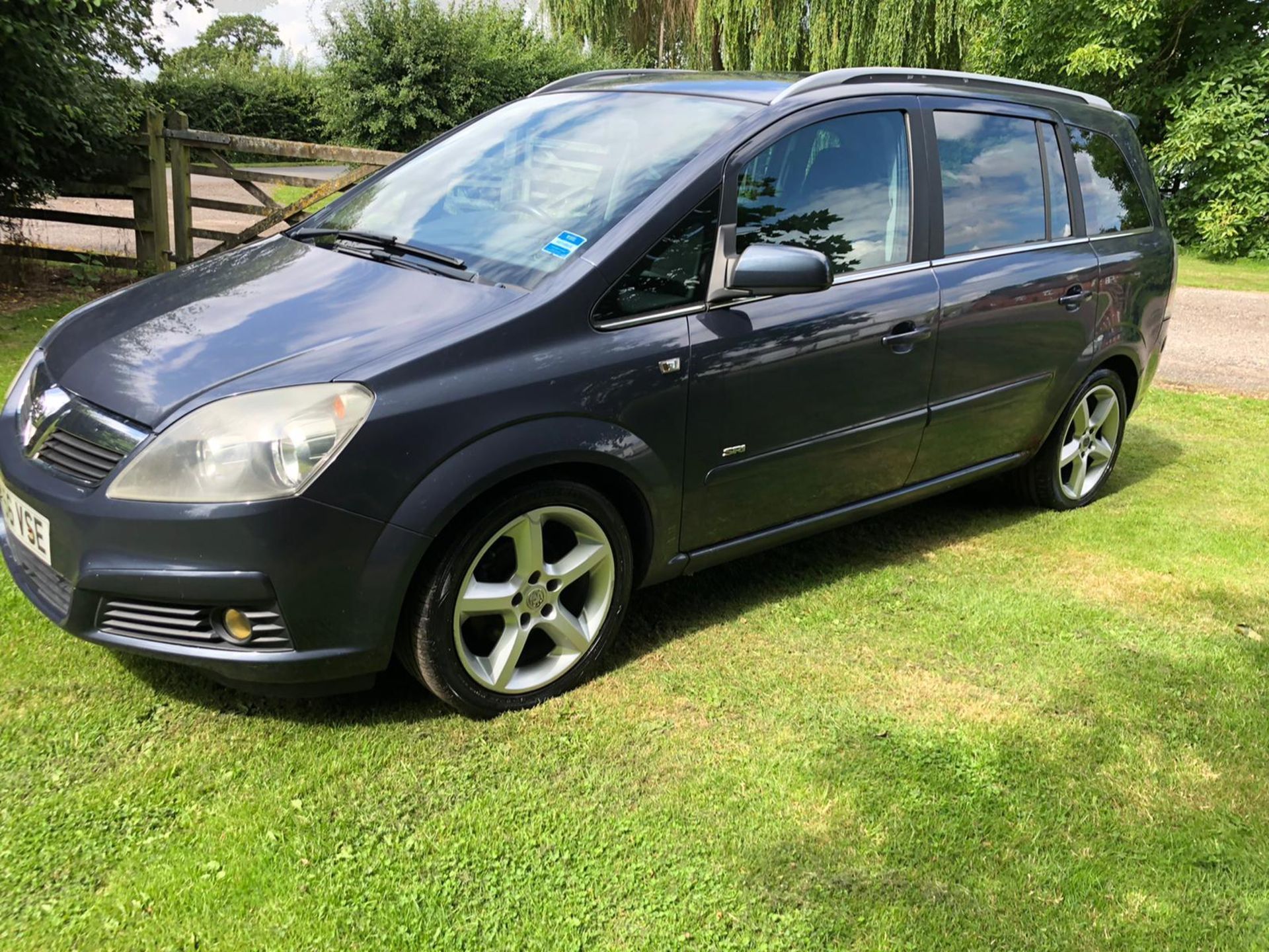 2006 VAUXHALL ZAFIRA SRI XP 140 7 SEATER BLUE MPV, 1.8 PETROL ENGINE, 114,649 MILES *PLUS VAT* - Image 3 of 13