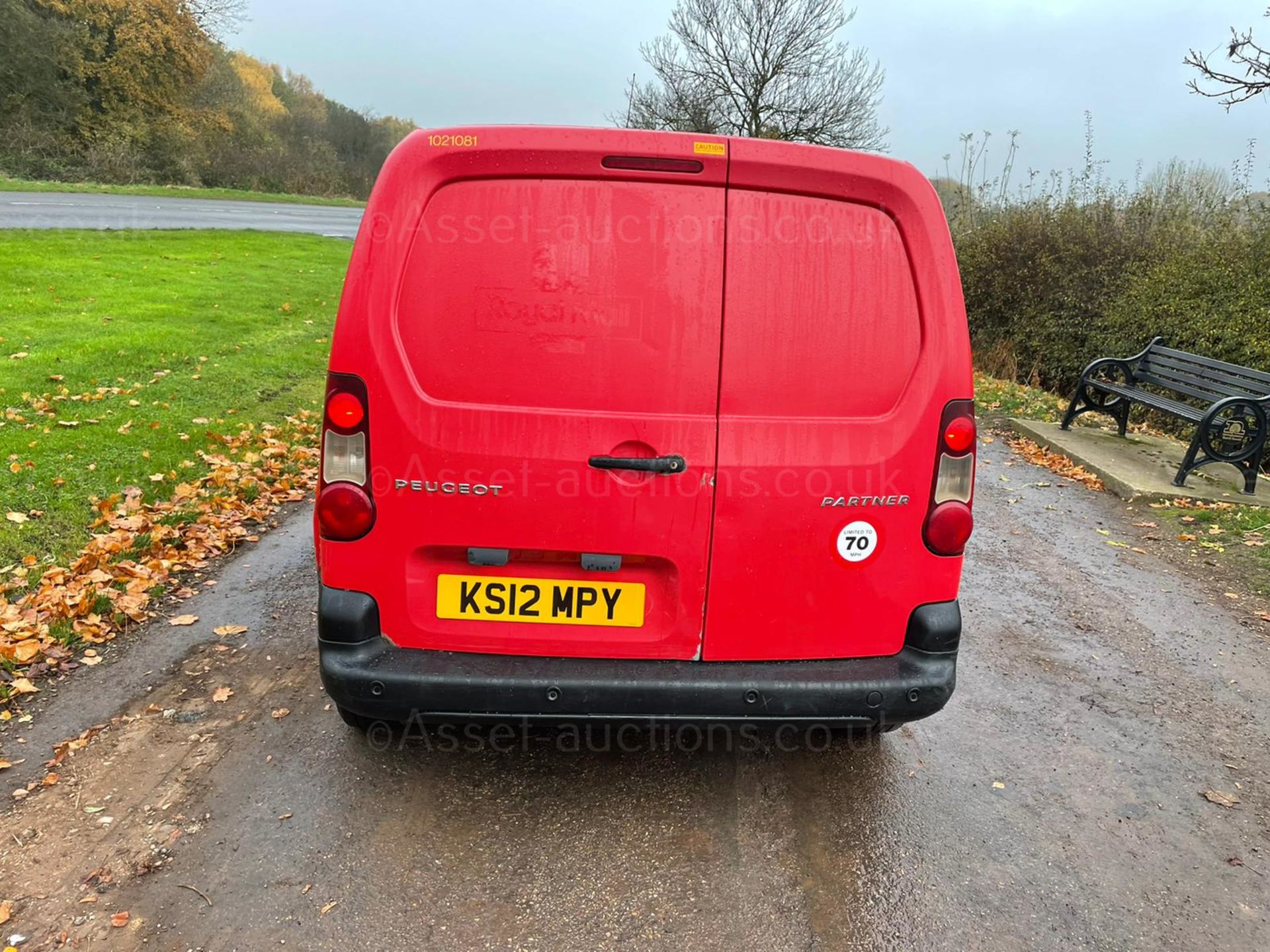 2012 PEUGEOT PARTNER 625 S L1 HDI RED PANEL VAN, 86,226 MILES, REVERSING SENSORS *PLUS VAT* - Image 5 of 20