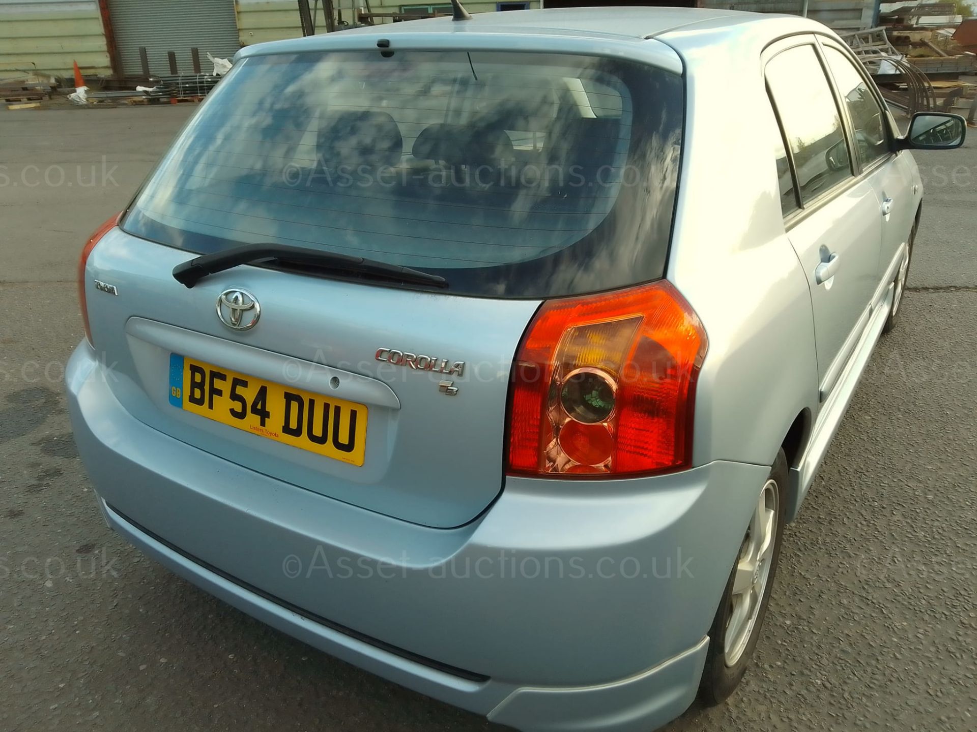 2005/54 TOYOTA COROLLA T3 VVTI BLUE HATCHBACK, 1.4 PETROL, SHOWING 88,551 MILES *NO VAT* - Image 7 of 12