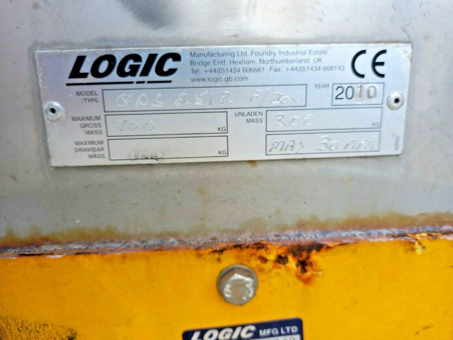 SALT/GRIT SPREADER TOWED, LOGIC GDS250, CHOICE OF 2 MACHINES *PLUS VAT* - Image 5 of 5