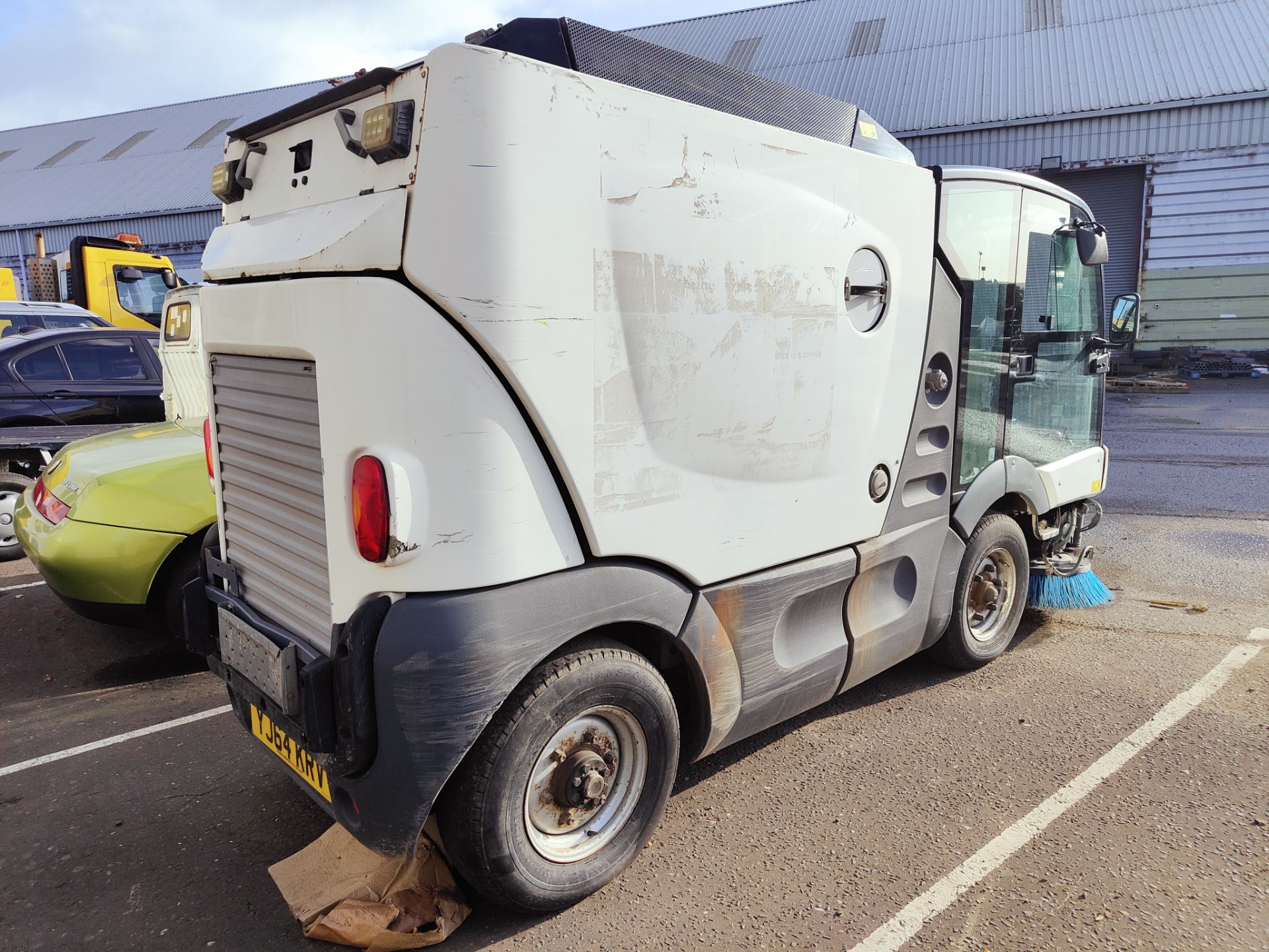 2014/64 REG SCARAB MC200 WHITE ROAD SWEEPER, YEAR 2014, REG YJ64 KRV *PLUS VAT* - Image 6 of 19