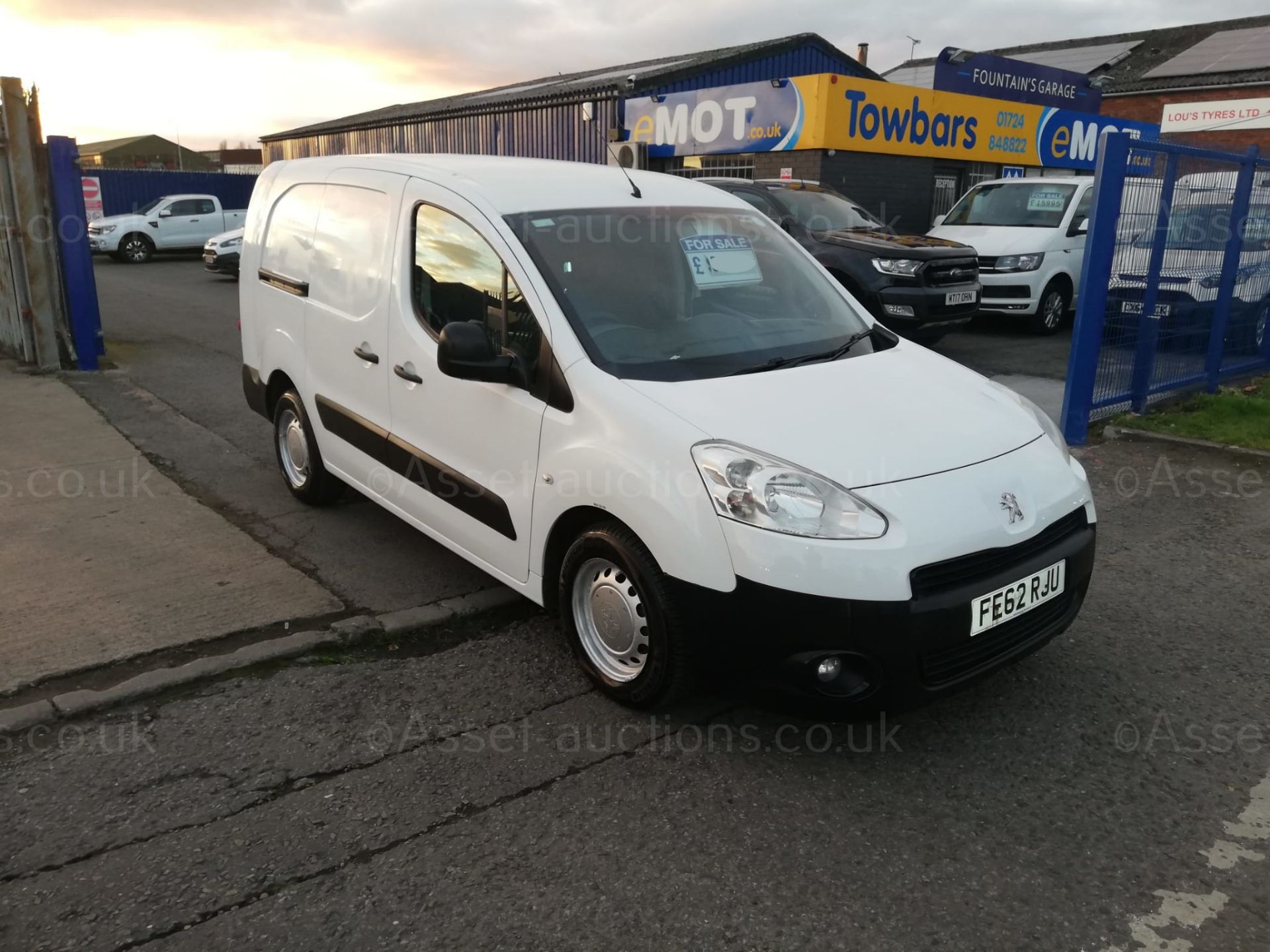 2012/62 PEUGEOT PARTNER CRC HDI 5 SEATS CREW VAN, 102K MILES, 1560cc DIESEL *PLUS VAT*