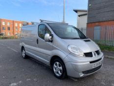 2009 RENAULT TRAFIC SL27 SPORT DCI 115 SILVER PANEL VAN, 2.0 DIESLE ENGINE, 103,243 MILES *NO VAT*