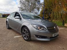 2014 VAUXHALL INSIGNIA LIMITED EDITION S/S SILVER HATCHBACK, 68,576 MILES *NO VAT*