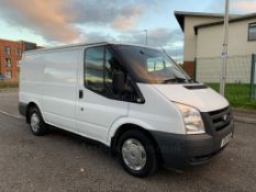 2011 FORD TRANSIT 85 T280M FWD WHITE PANEL VAN, SHOWING 72,731 MILES, 2.2 DIESEL *NO VAT*