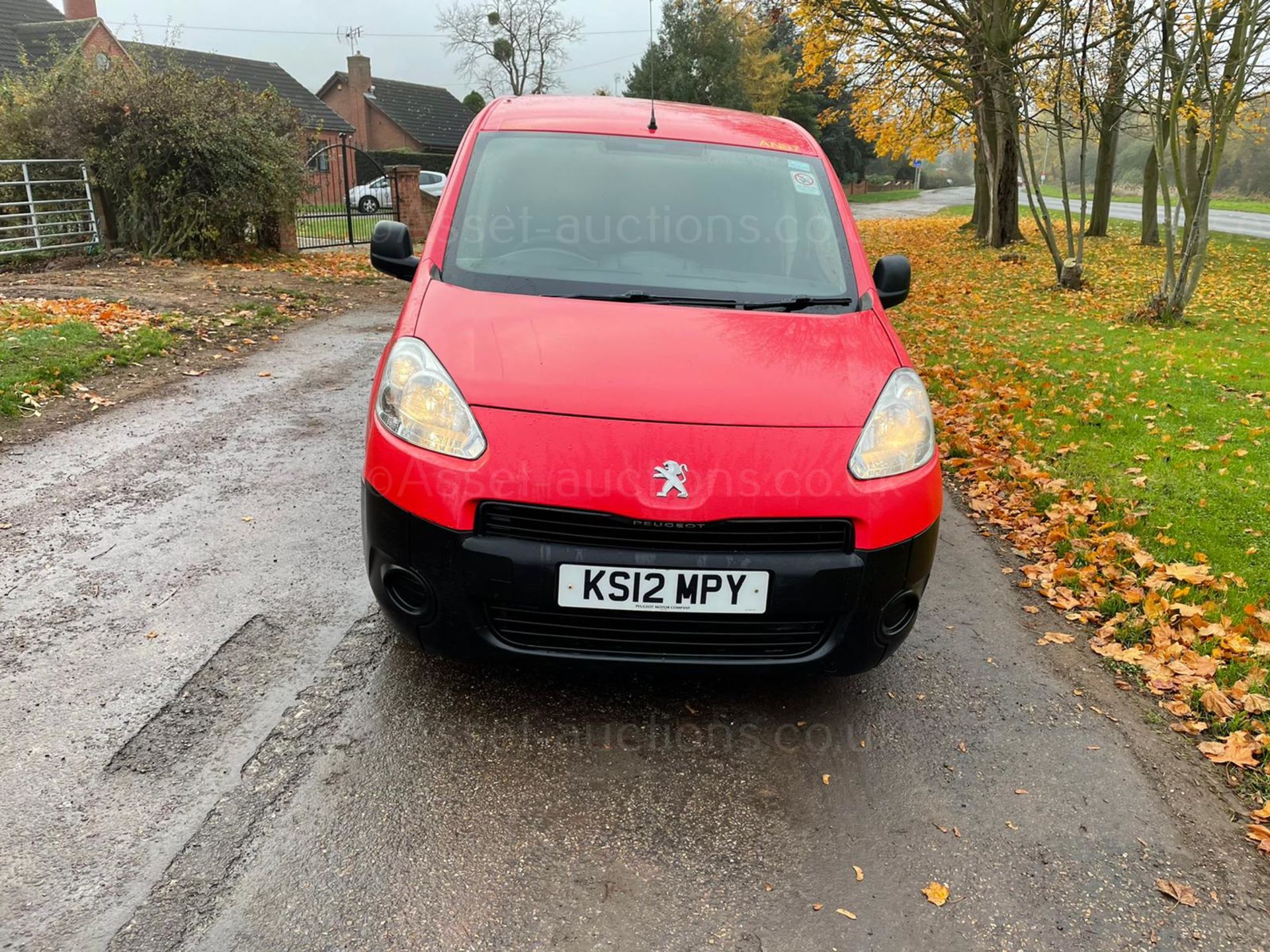 2012 PEUGEOT PARTNER 625 S L1 HDI RED PANEL VAN, 86,226 MILES, REVERSING SENSORS *PLUS VAT* - Image 2 of 20