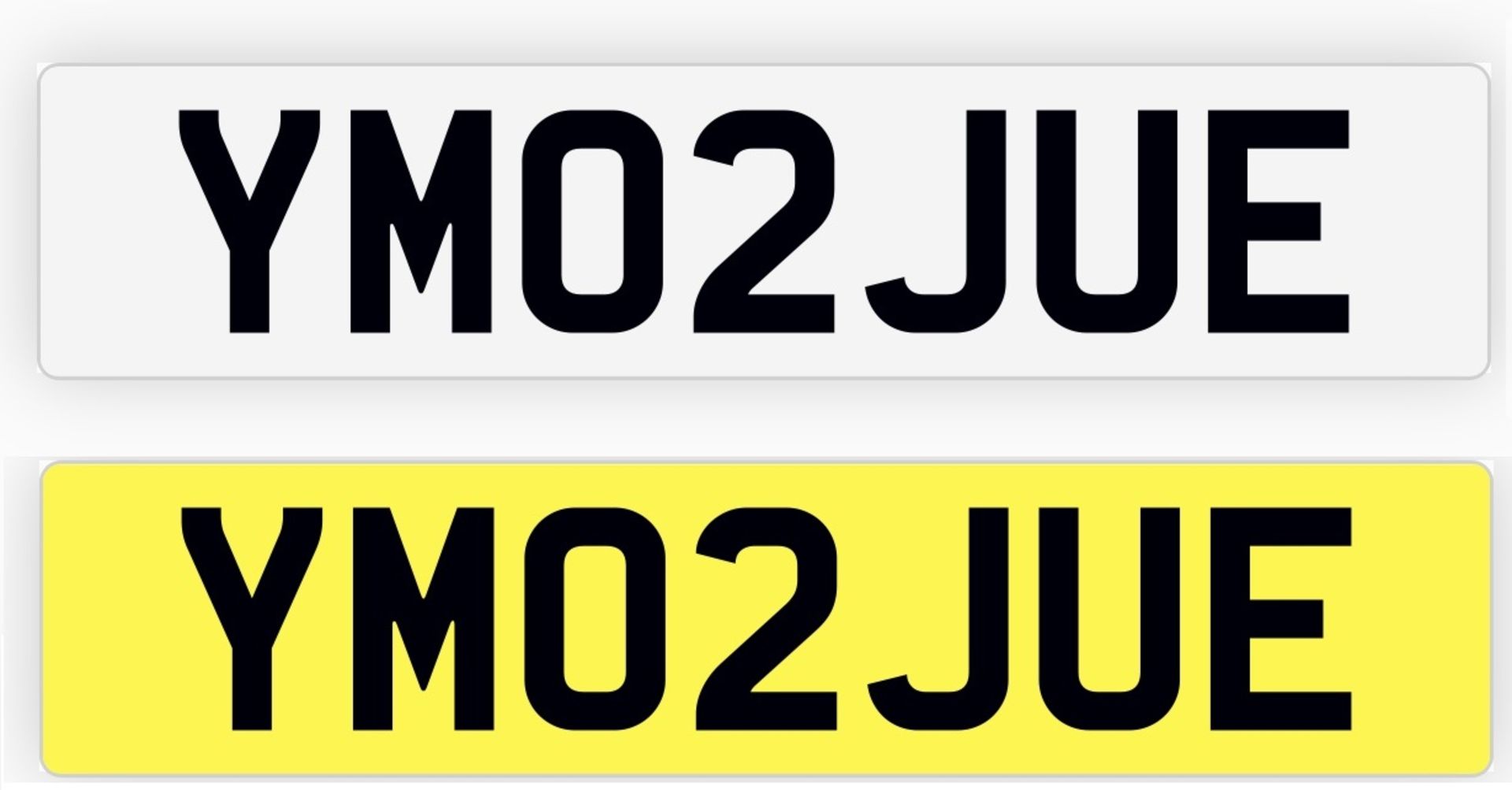 YM02 JUE NUMBER PLATE, CURRENTLY ON RETENTION *NO VAT*