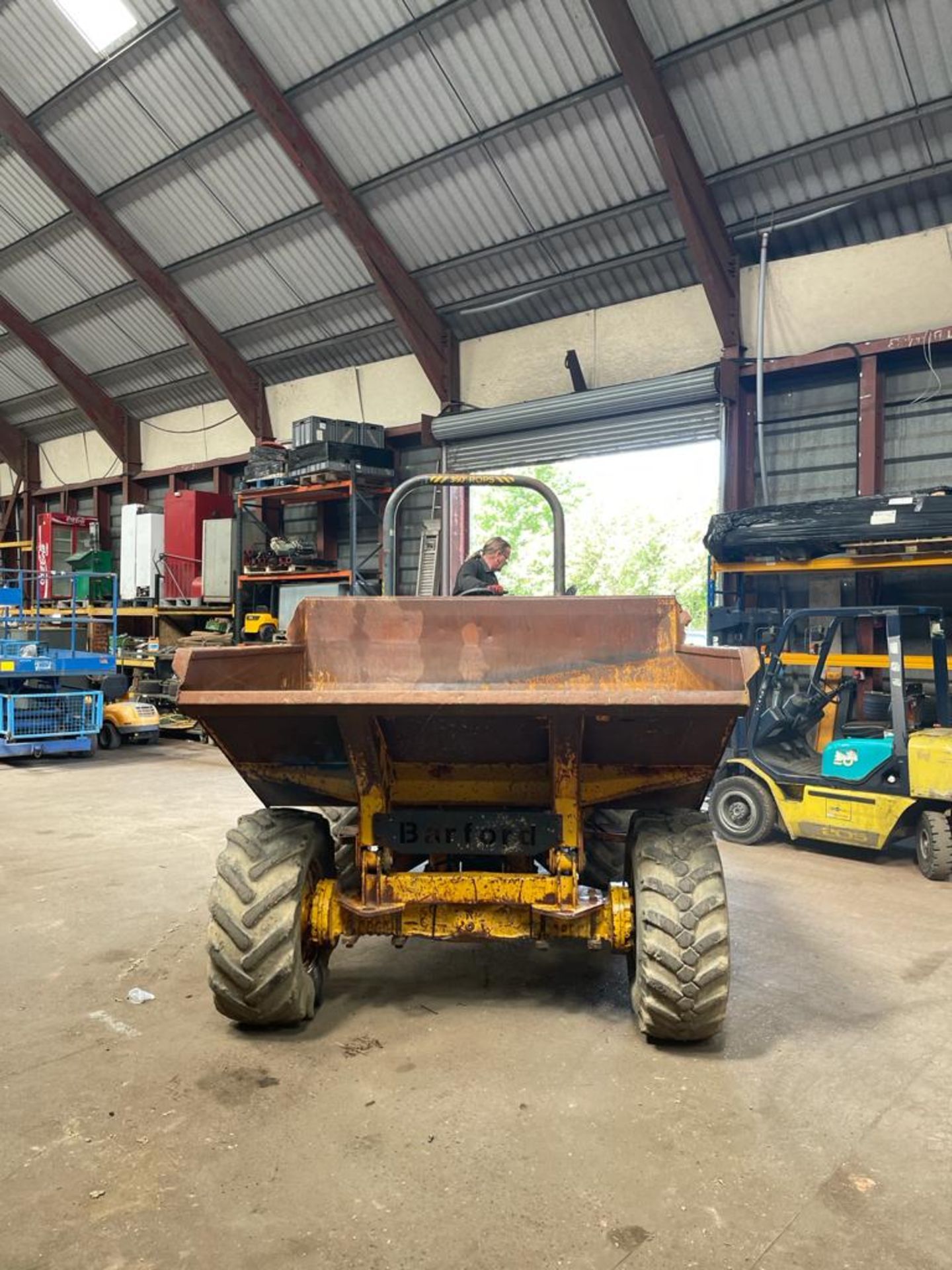 BARFORD SX7000 4x4 DUMPER, GOOD WORKING ORDER, HUGE 7 TON, 3640 HOURS *PLUS VAT* - Image 2 of 15