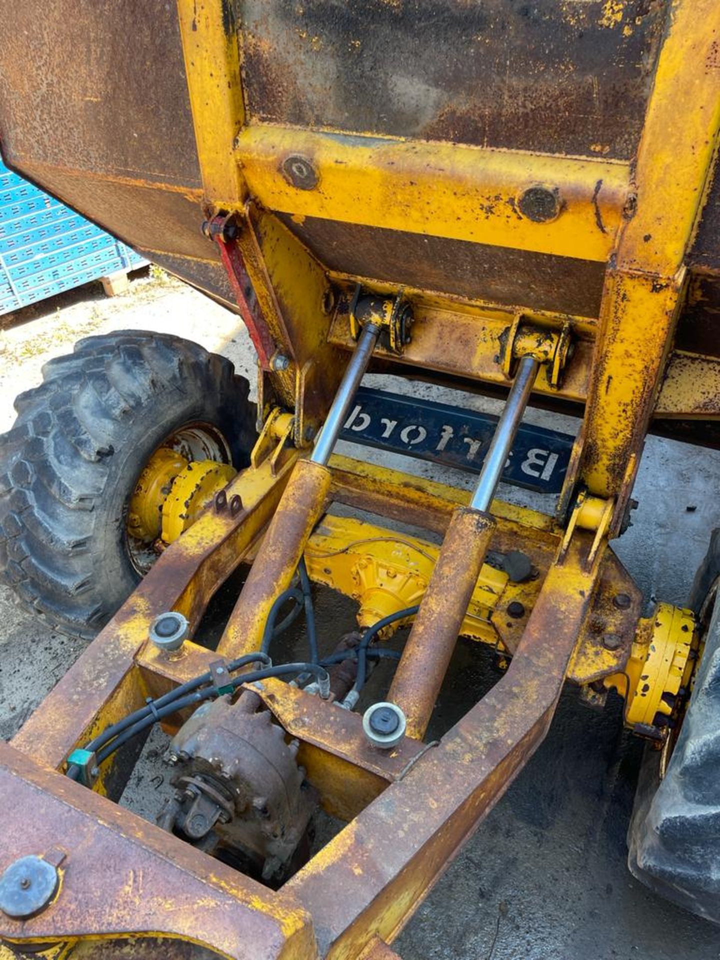 BARFORD SX7000 4x4 DUMPER, GOOD WORKING ORDER, HUGE 7 TON, 3640 HOURS *PLUS VAT* - Image 10 of 15