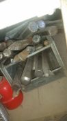 BOX OF BREAKER CHISELS OF VARIOUS SIZES FOR DIFFERENT RBEAKERS *NO VAT*