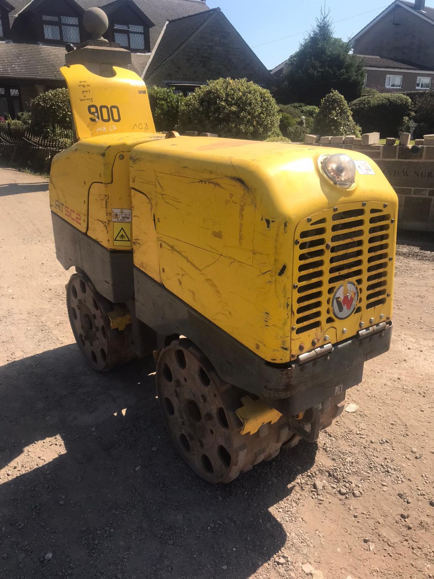 2014 WACKER NEUSON RTSC2 RUNS AND DRIVES, C/W REMOTE AND CHARGER *PLUS VAT* - Image 3 of 6