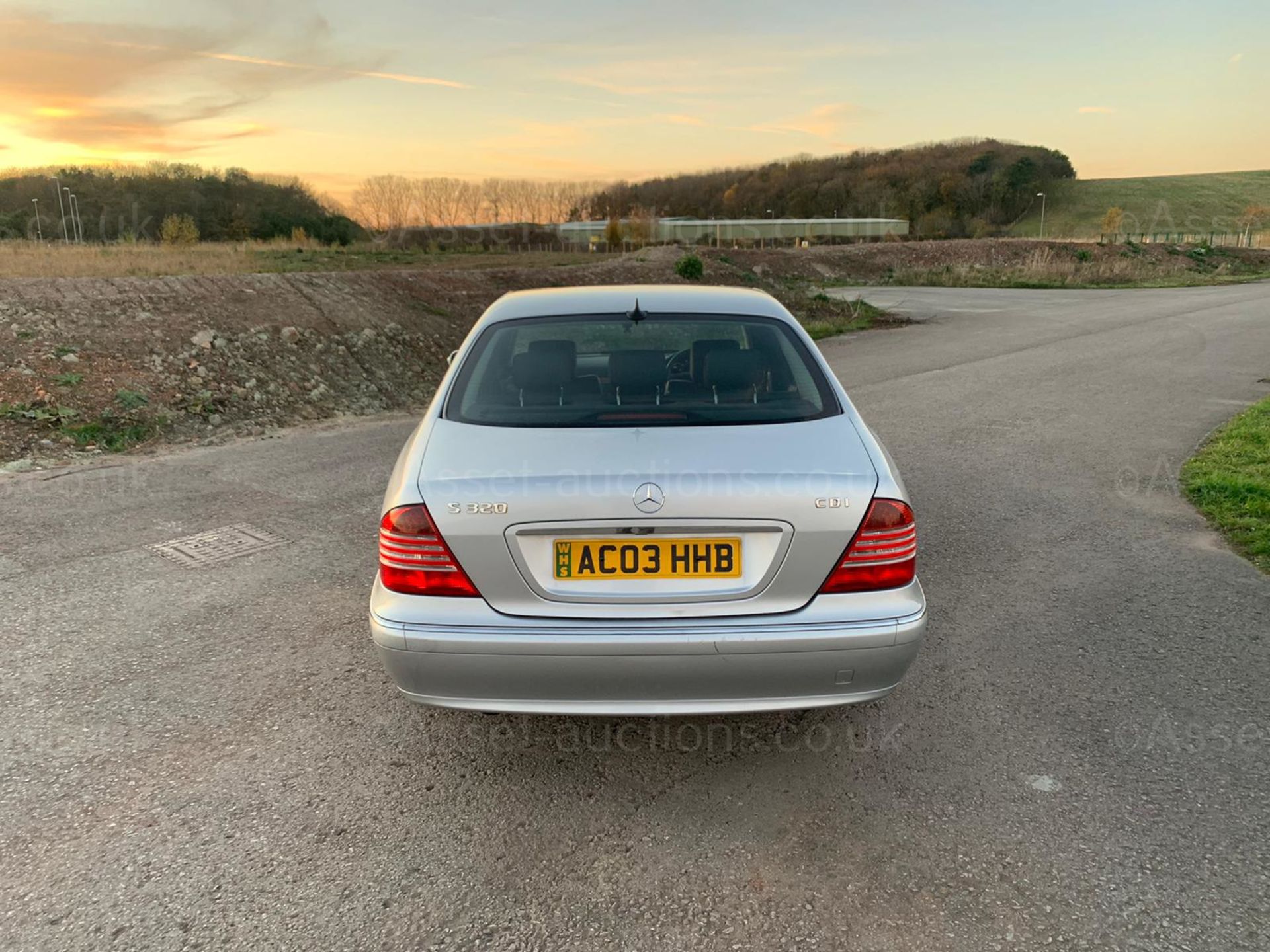 2003/03 MERCEDES S320 CDI AUTO SILVER SALOON, 152,217 MILES, 3.2 DIESEL ENGINE *NO VAT* - Image 5 of 12